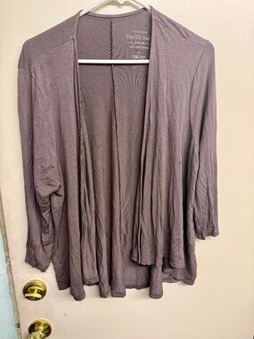 Torrid Taupe Quarter Sleeve Layering Top | Soft Everyday Essential